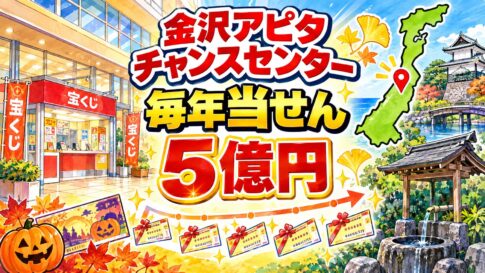 金沢アピタチャンスセンター（石川県金沢市・アピタ金沢店正面入口前）