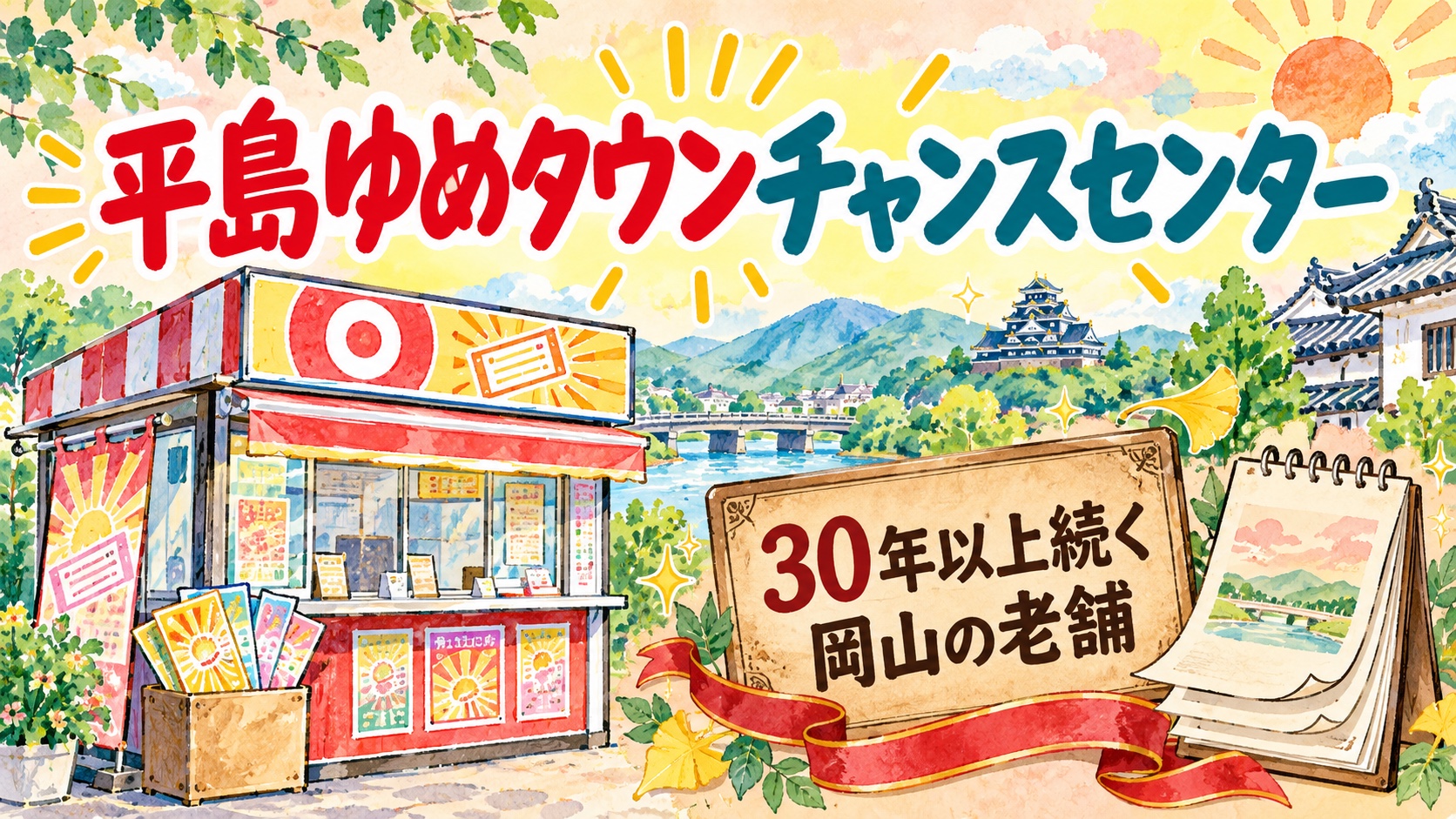 平島ゆめタウンチャンスセンター|30年以上続く岡山の老舗