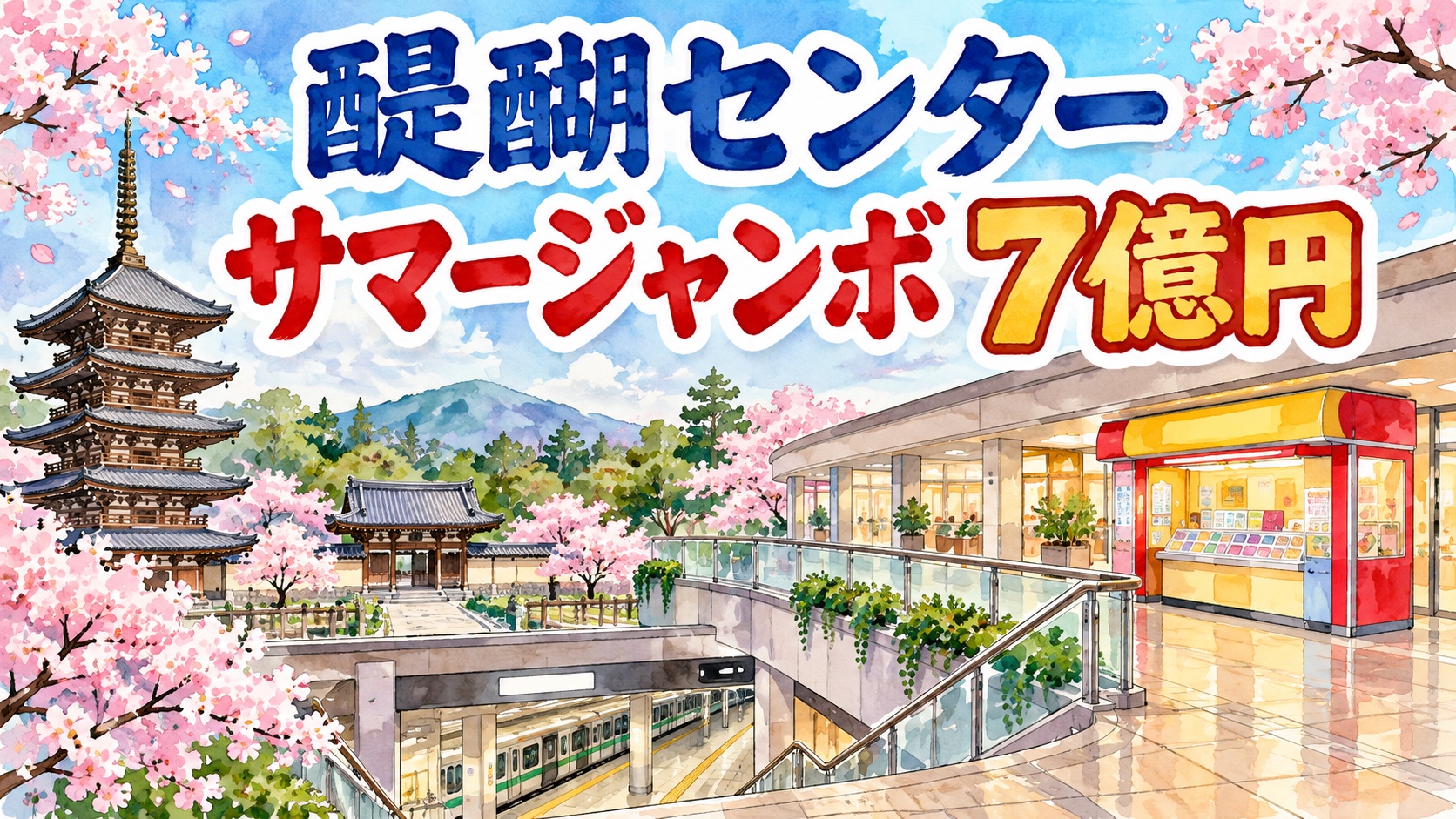 醍醐センターチャンスセンター｜サマージャンボ7億円