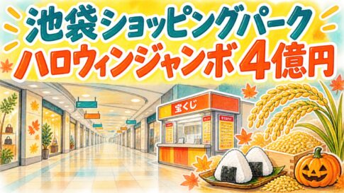 池袋ショッピングパークチャンスセンター｜ハロウィンジャンボ4億円