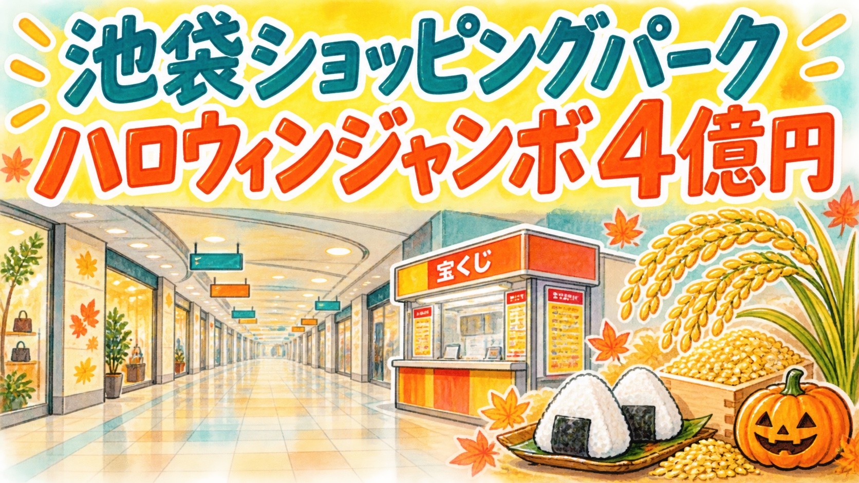 池袋ショッピングパークチャンスセンター｜ハロウィンジャンボ4億円