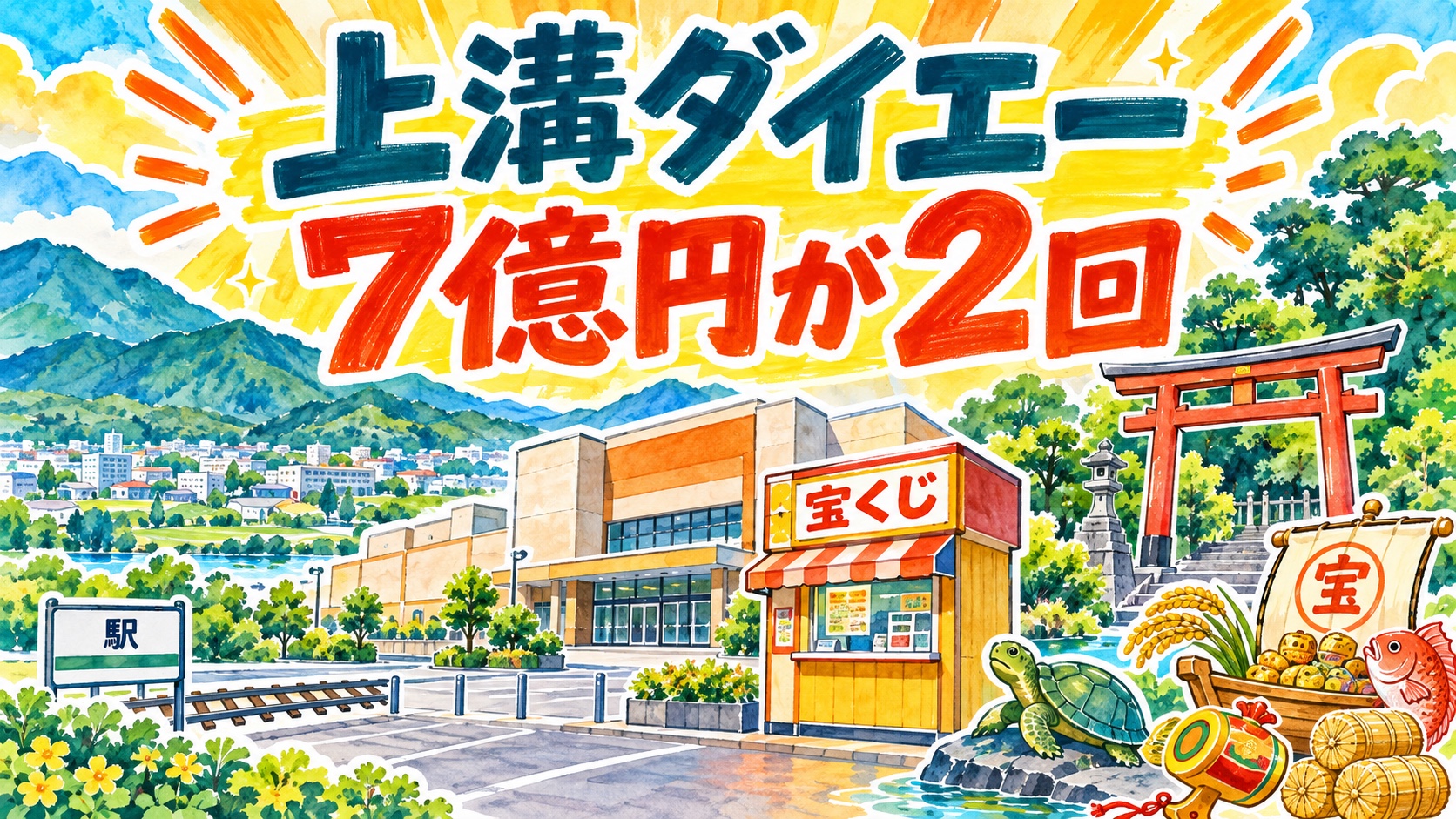 上溝ダイエーチャンスセンター｜7億円が2回
