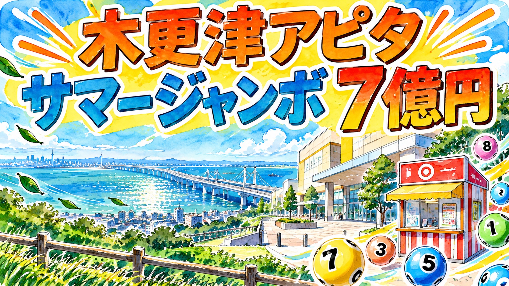 木更津アピタチャンスセンター|サマージャンボ7億円