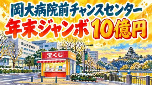 岡大病院前チャンスセンター|年末ジャンボ10億円
