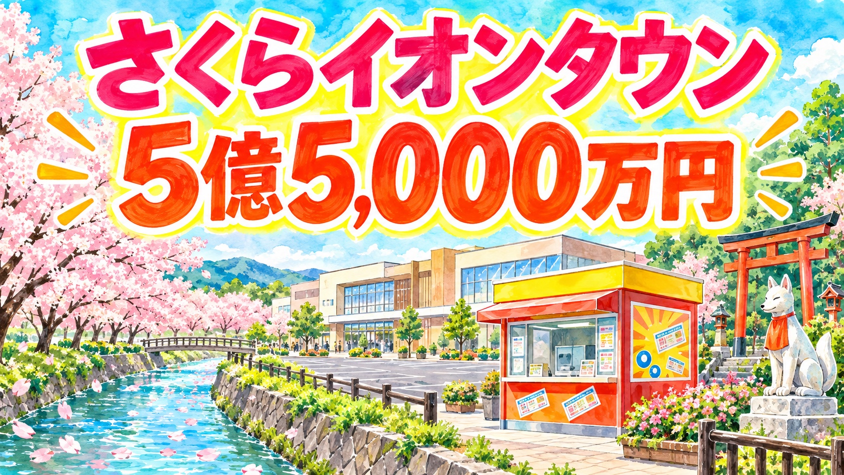 さくらイオンタウンチャンスセンター｜5億5,000万円