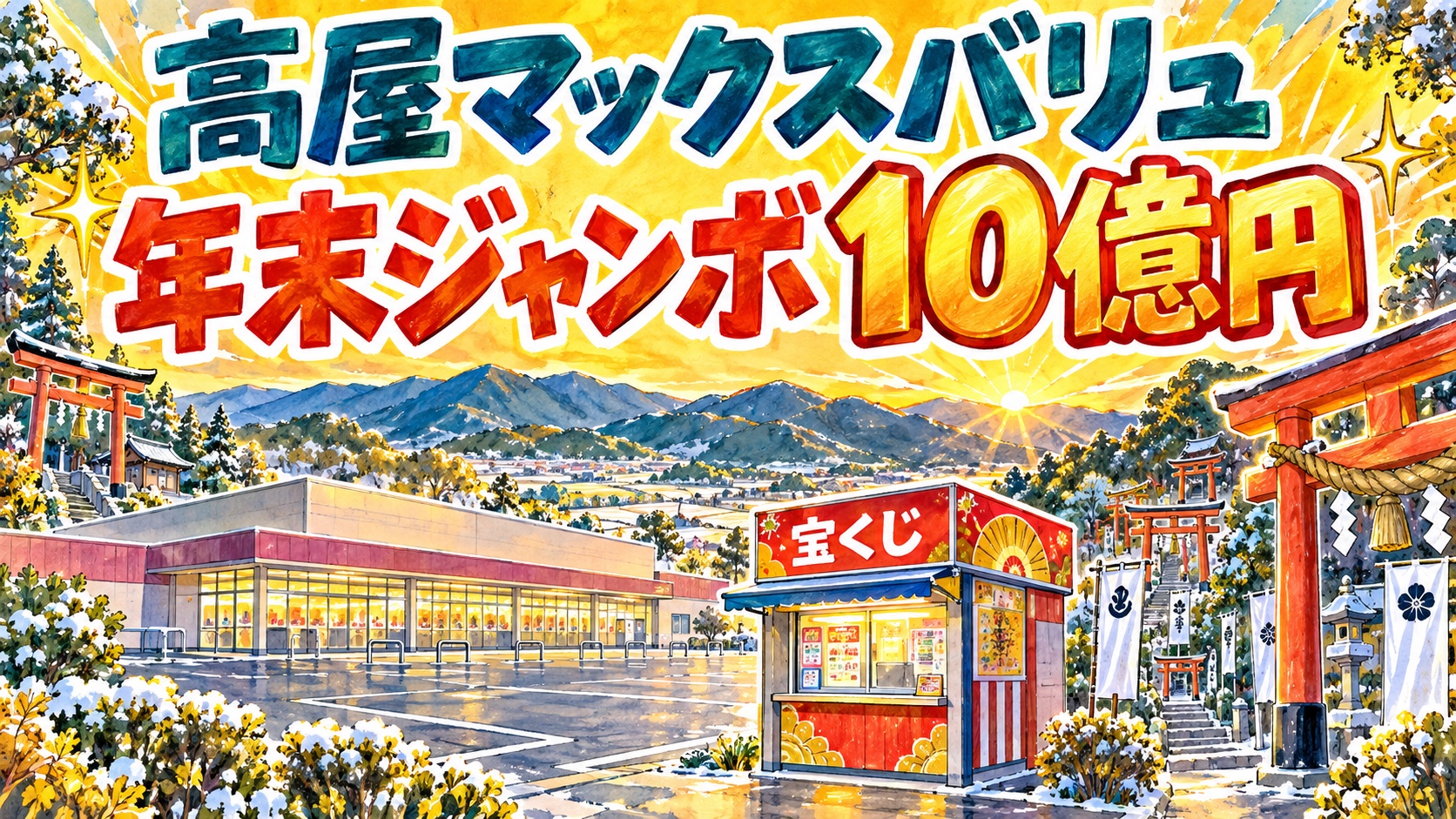 高屋マックスバリュチャンスセンター|年末ジャンボ10億円