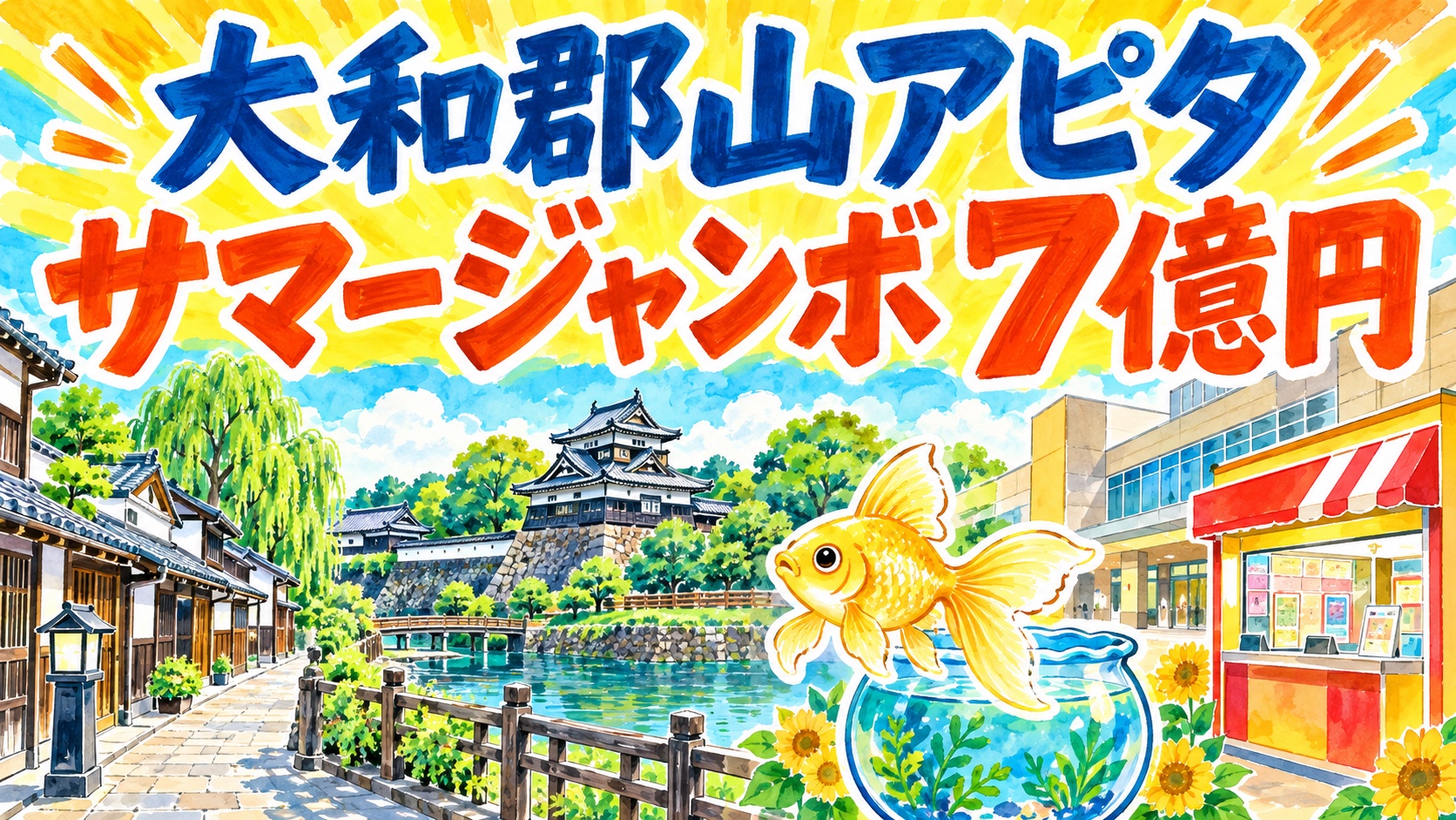 大和郡山アピタチャンスセンター｜サマージャンボ7億円