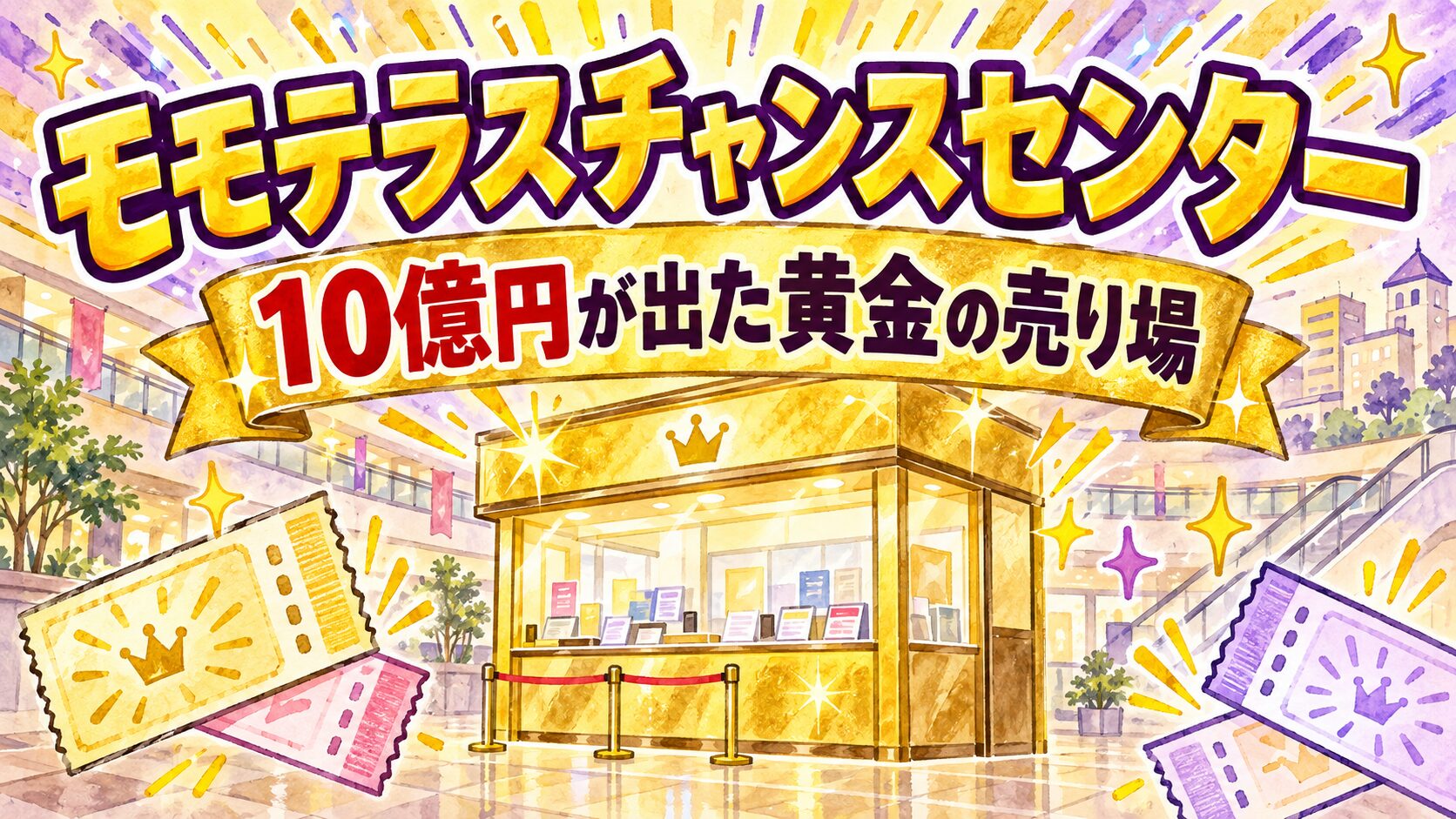 モモテラスチャンスセンター(京都市伏見区・MOMOテラス店内)